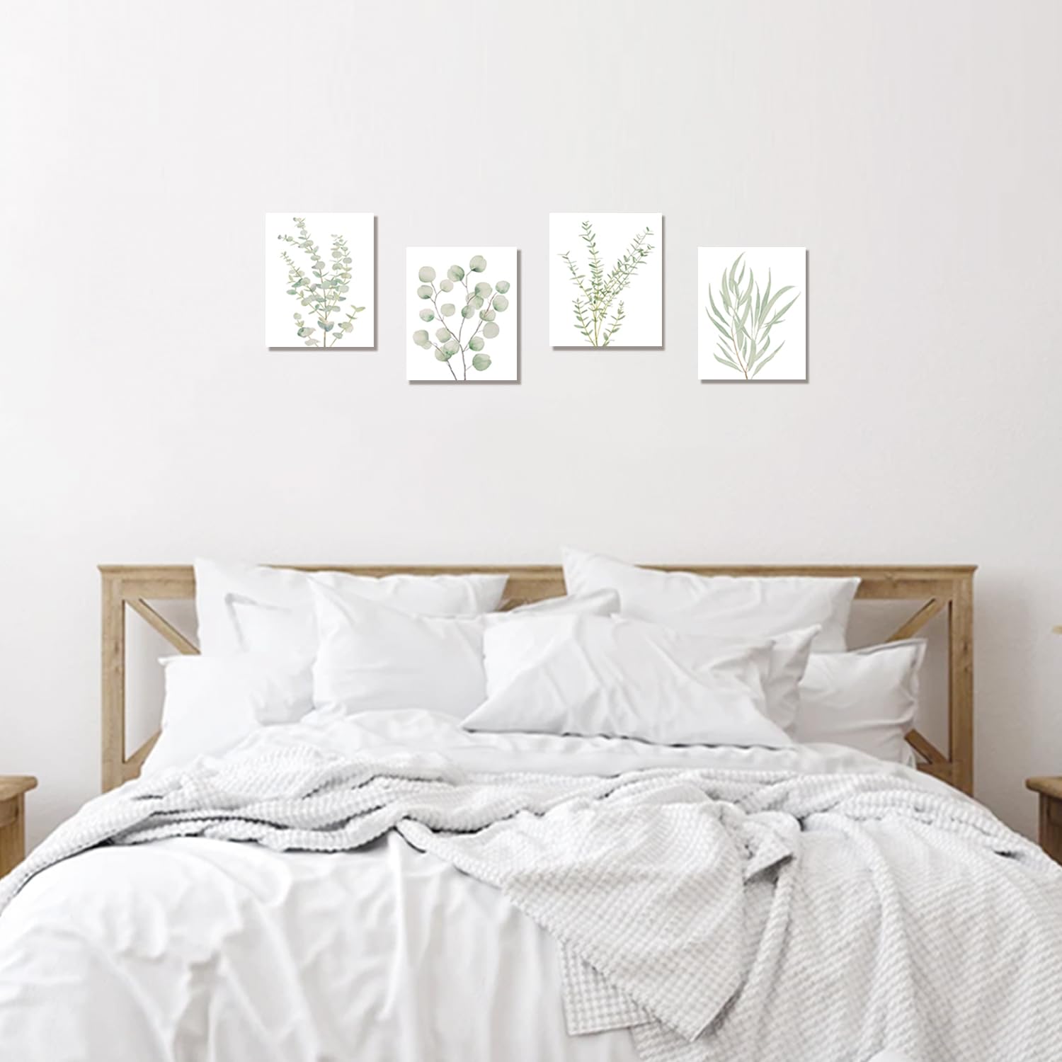 Eucalyptus Set panels, framed and ready to hang